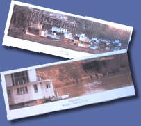 Panoramic postcards