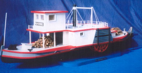 PS Providence Model Paddlesteamer